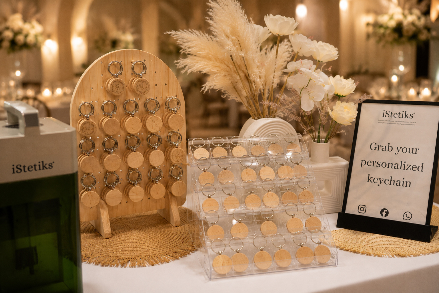 Live engraving event setup